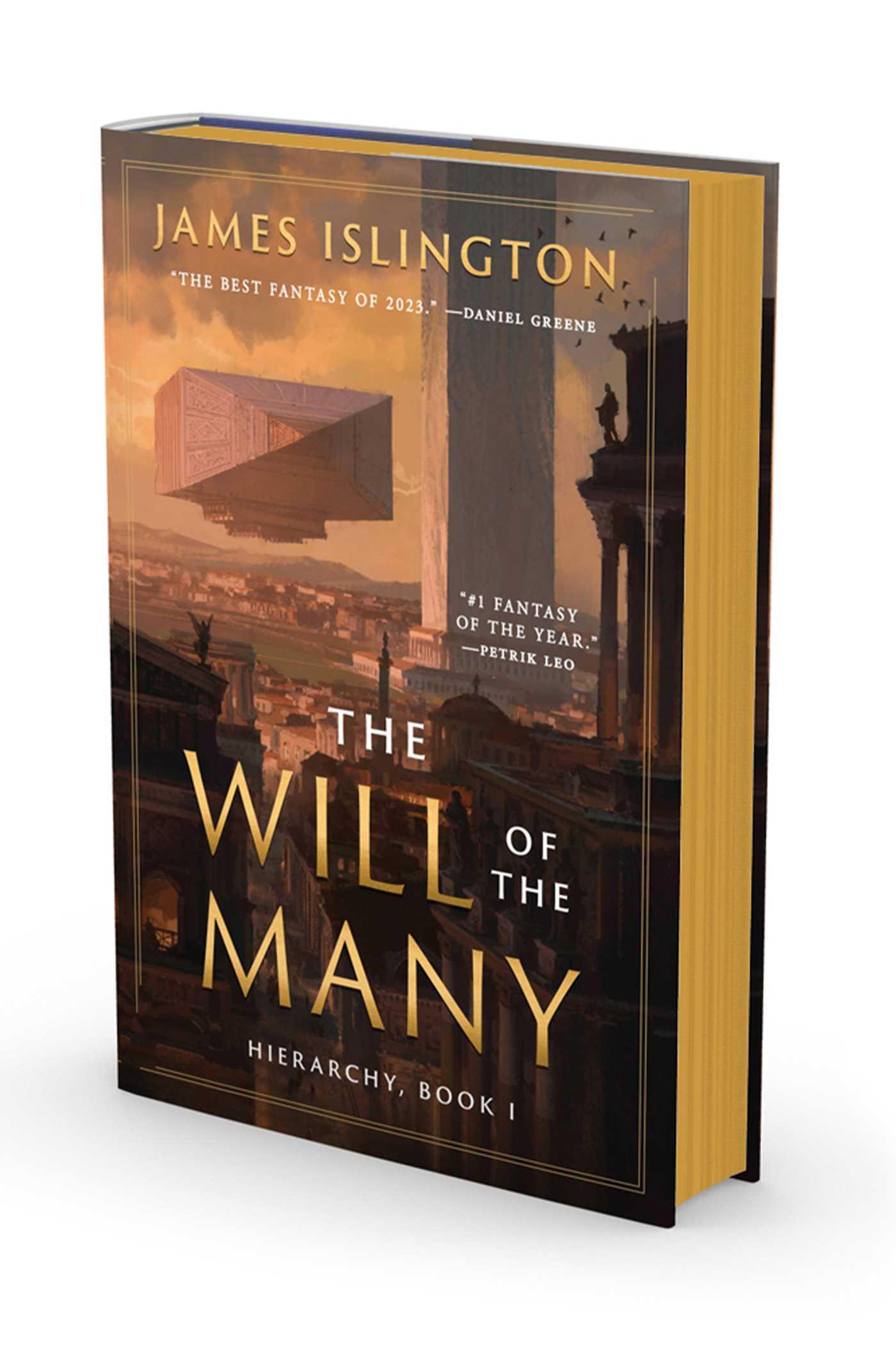 Cover: 9781668093290 | The Will of the Many: Deluxe Edition Hardcover | James Islington