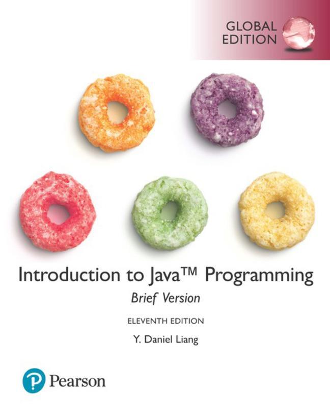 Cover: 9781292222035 | Introduction to Java Programming, Brief Version, Global Edition | Buch