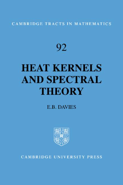 Cover: 9780521409971 | Heat Kernels and Spectral Theory | E. B. Davies | Taschenbuch | 2007