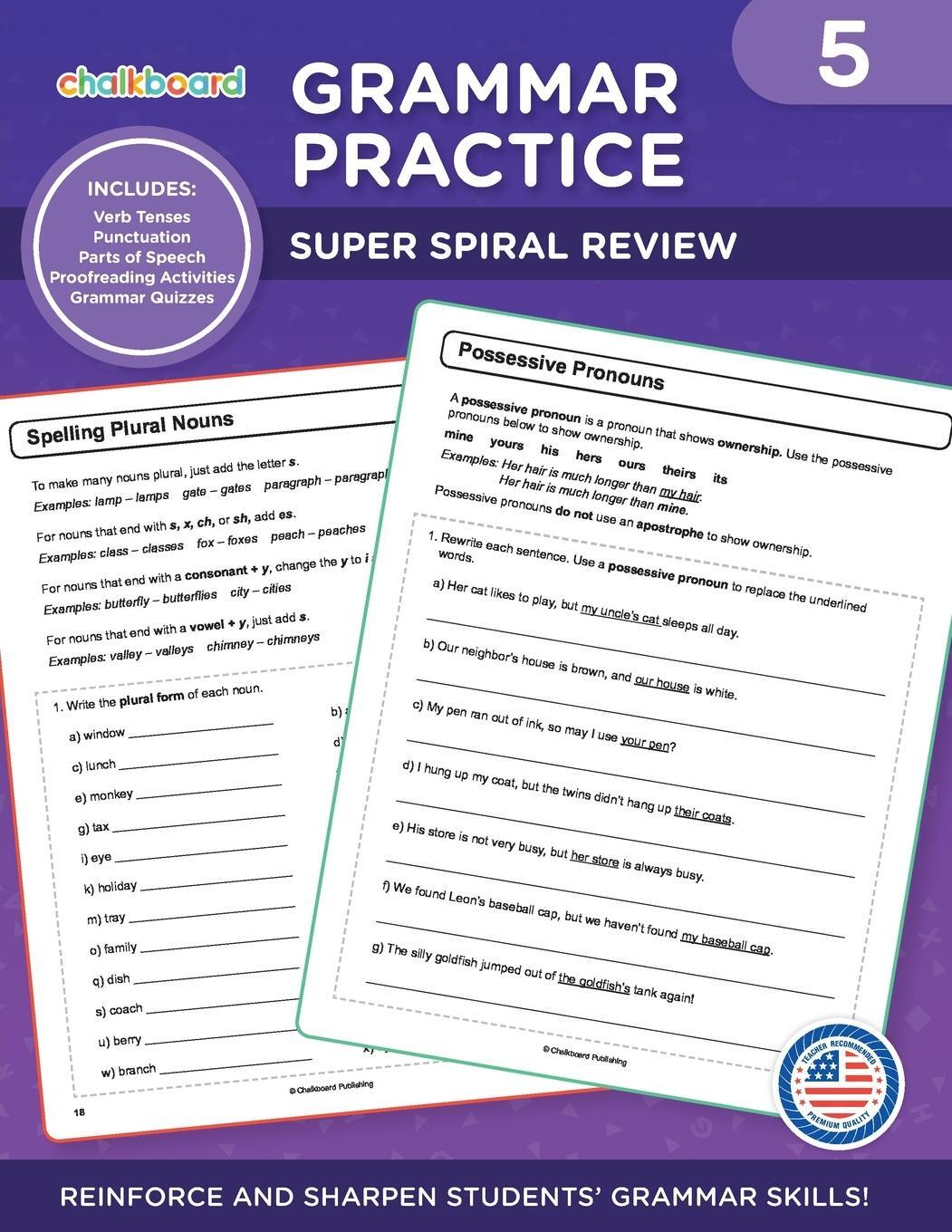 Cover: 9781771054751 | Grammar Practice Grade 5 | Wendy Scavuzzo | Taschenbuch | Paperback