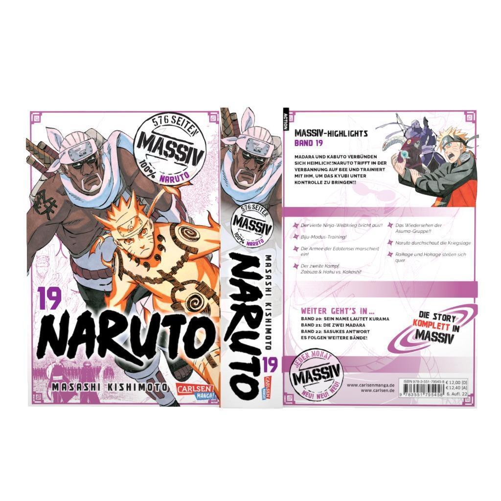 Bild: 9783551795458 | NARUTO Massiv 19 | Masashi Kishimoto | Taschenbuch | NARUTO Massiv