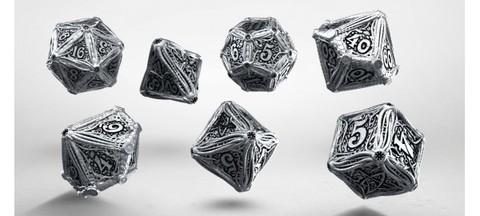 Cover: 5907699493302 | Metal Call of Cthulhu Dice Set | Call of Cthulhu | QWOMCT35