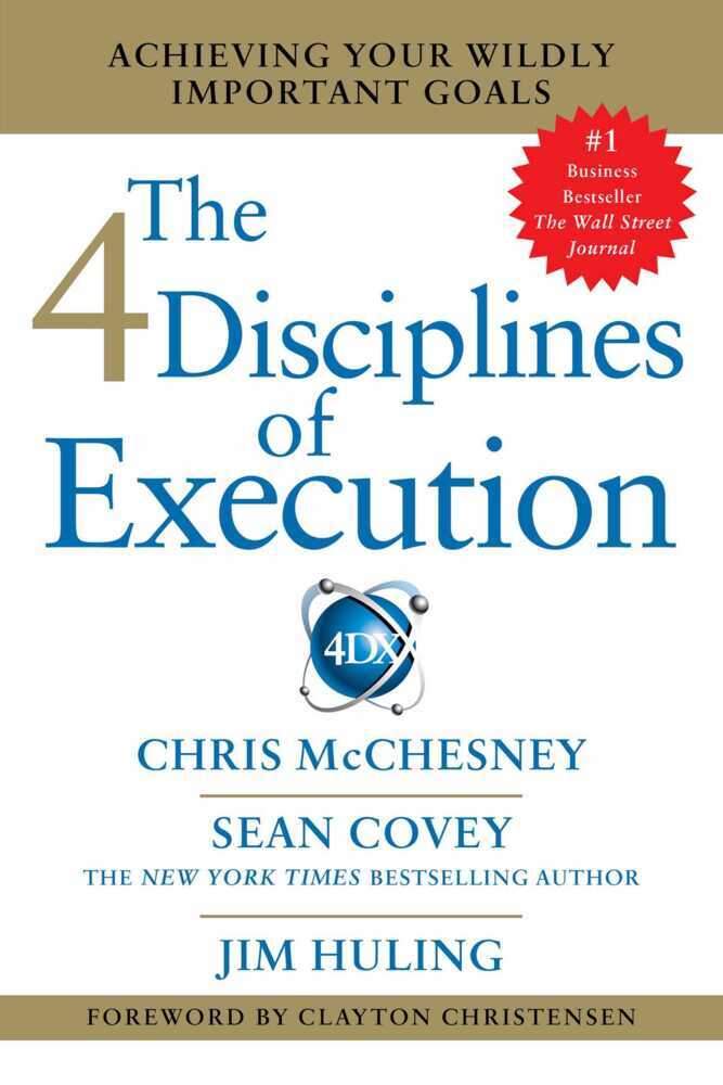 Cover: 9780857205834 | 4 Disciplines of Execution | Getting Strategy Done | Covey (u. a.)