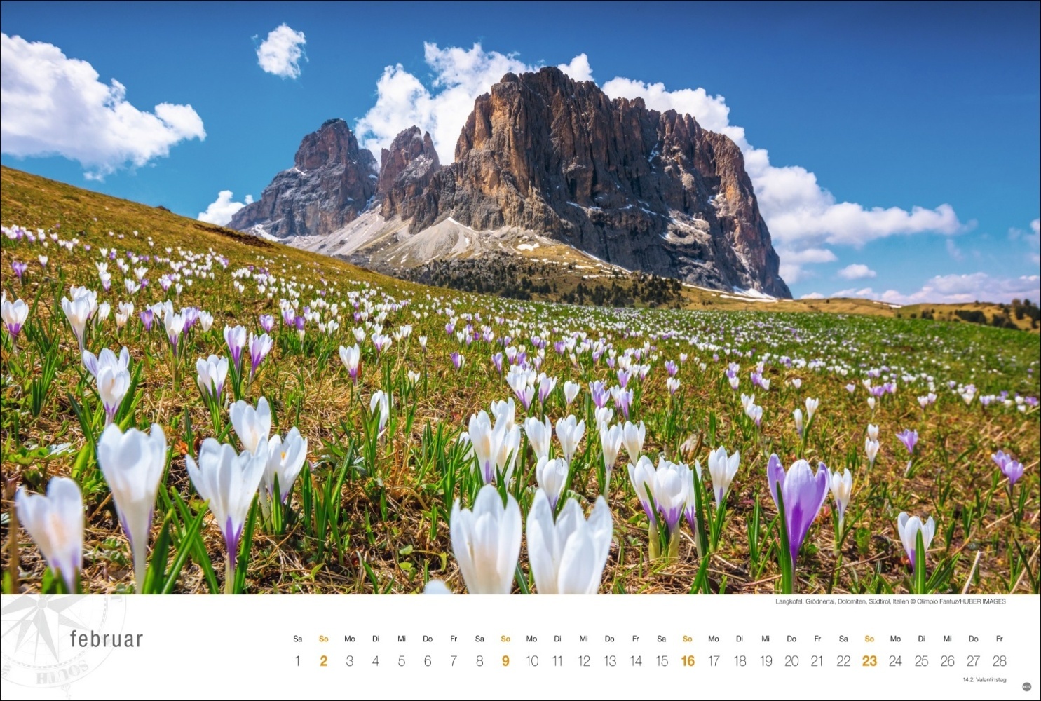 Bild: 9783756404841 | Südtirol Globetrotter Kalender 2025 - Von romantischen Tälern und...