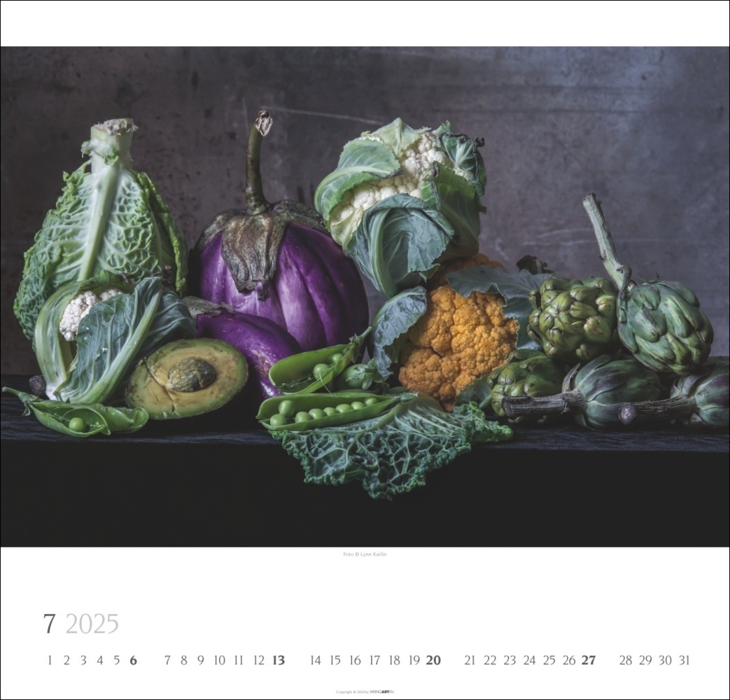 Bild: 9783839901250 | Food Stills - Lynn Karlin Kalender 2025 | Lynn Karlin | Kalender