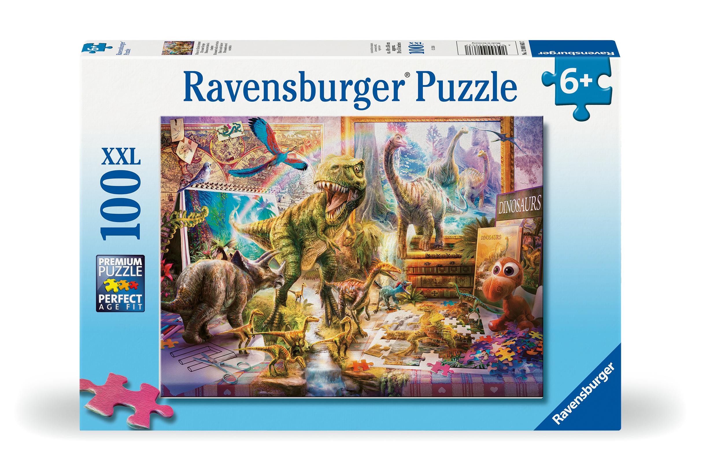 Cover: 4005555008637 | Ravensburger Kinderpuzzle - 12000863 Dinos im Kinderzimmer - 100...