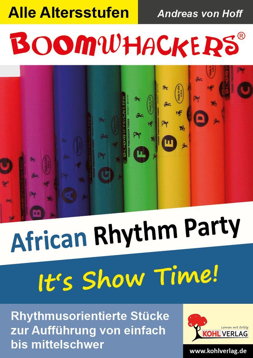 Cover: 9783866328914 | Boomwhackers-Rhythm-Party / African Rhythm Party 1 | Andreas von Hoff