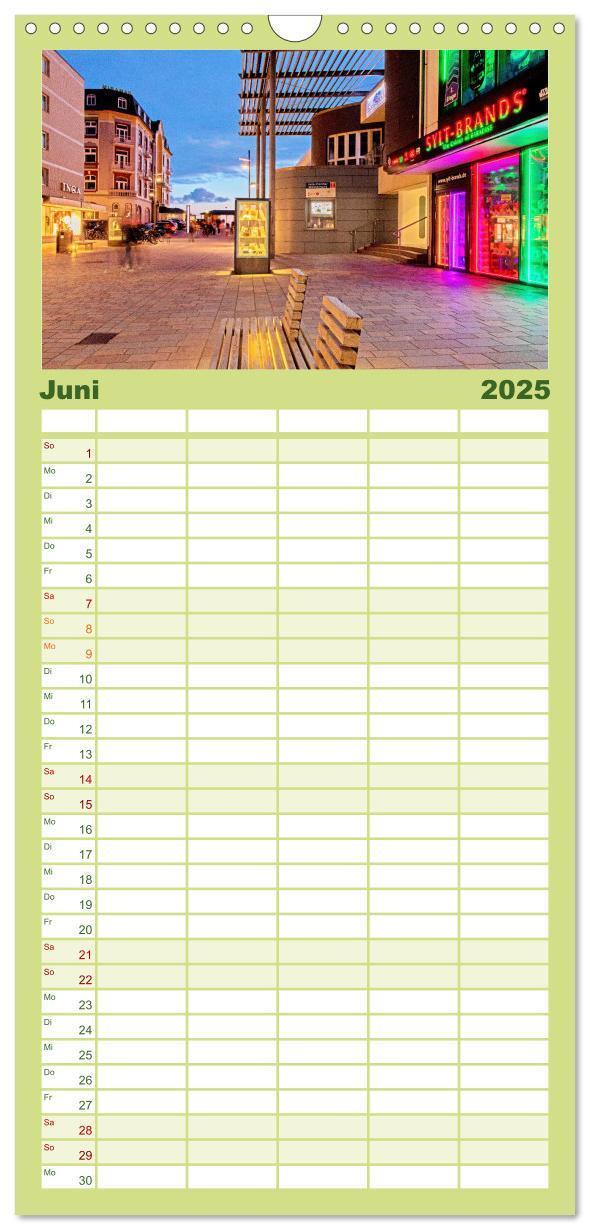 Bild: 9783457108611 | Familienplaner 2025 - Magisches Sylt mit 5 Spalten (Wandkalender,...