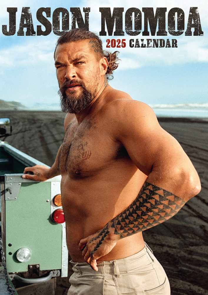 Cover: 9798893610451 | Jason Momoa Kalender 2025 | Der Star aus Aquaman und Game of Thrones