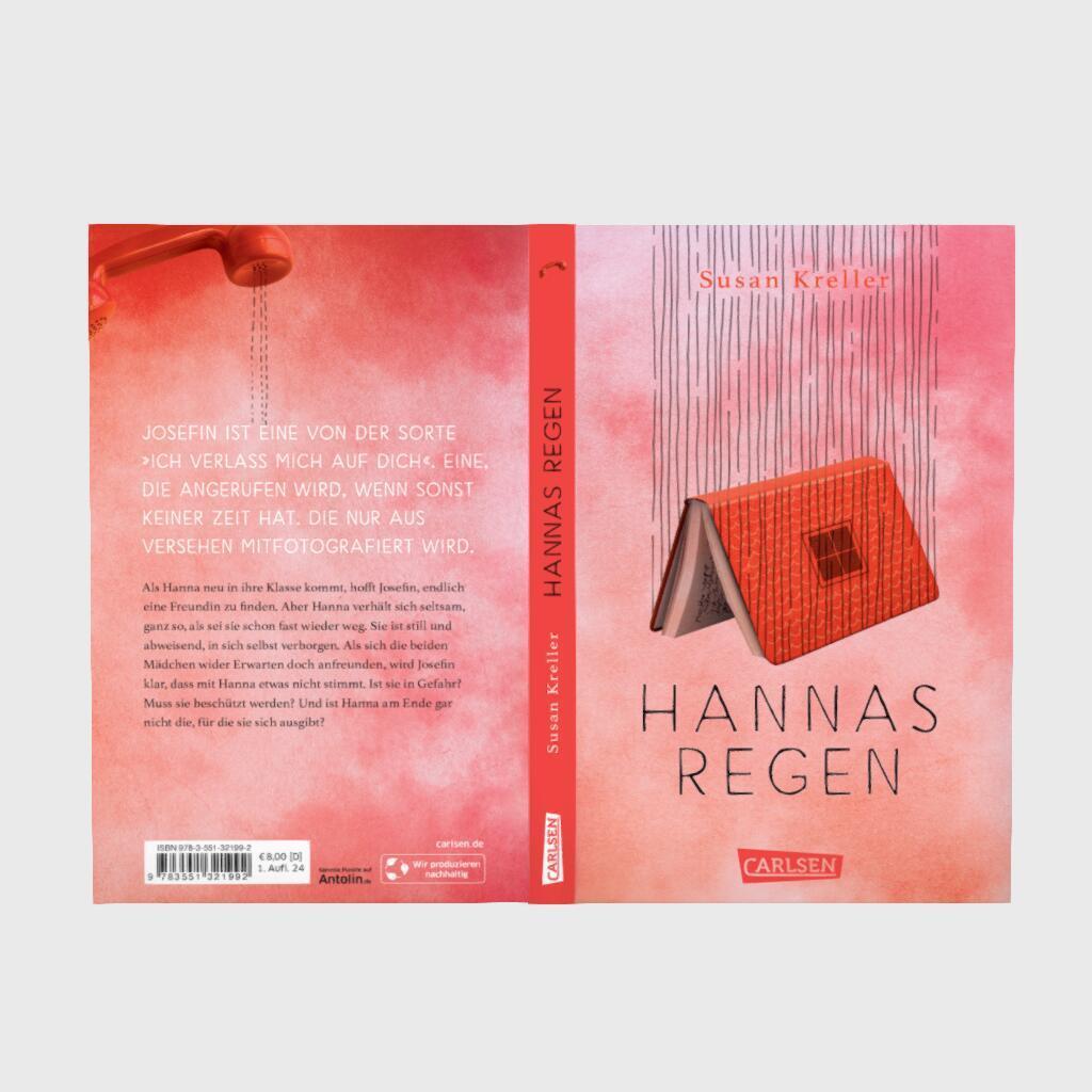 Bild: 9783551321992 | Hannas Regen | Ein Jugendbuch über Freundschaft und Geheimnisse | Buch