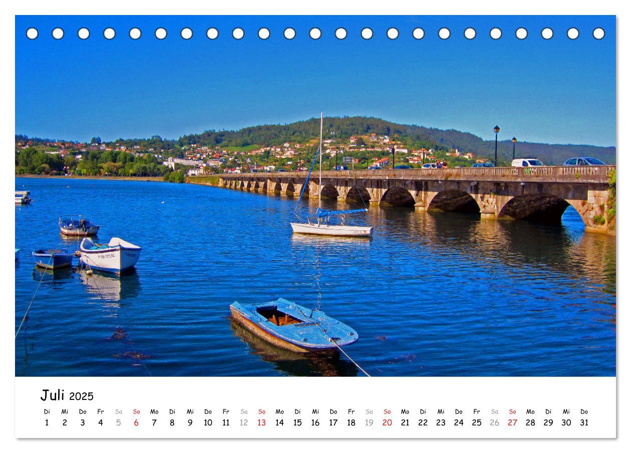 Bild: 9783435192328 | Jakobsweg - Camino Ingles (Tischkalender 2025 DIN A5 quer),...