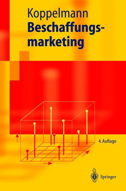 Cover: 9783540407065 | Beschaffungsmarketing | Udo Koppelmann | Taschenbuch | Paperback