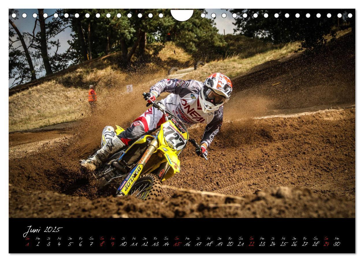 Bild: 9783435295814 | Motocross Racing 2025 (Wandkalender 2025 DIN A4 quer), CALVENDO...