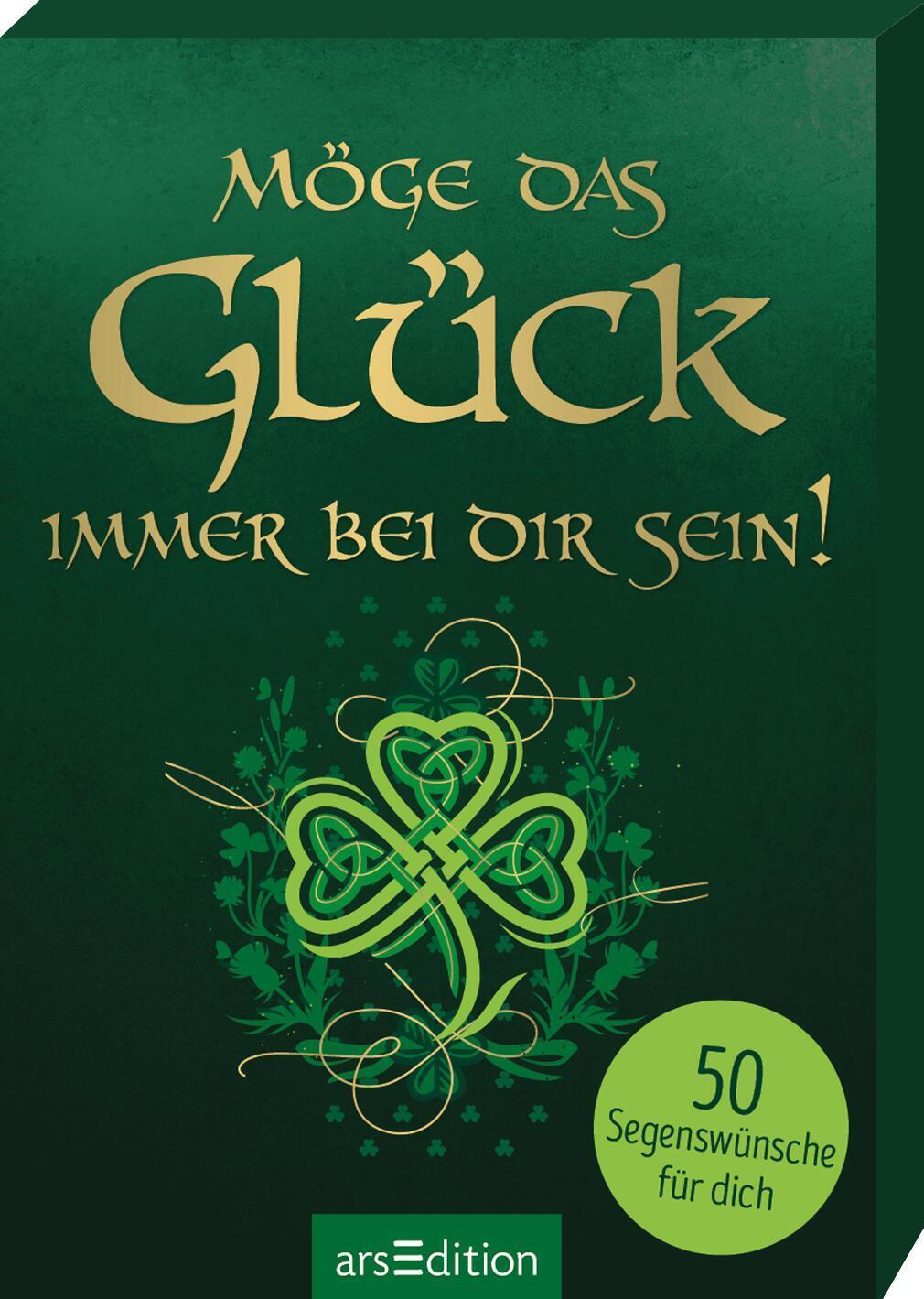 Cover: 9783845852874 | Möge das Glück immer bei dir sein! | 50 Segenswünsche für dich | Buch