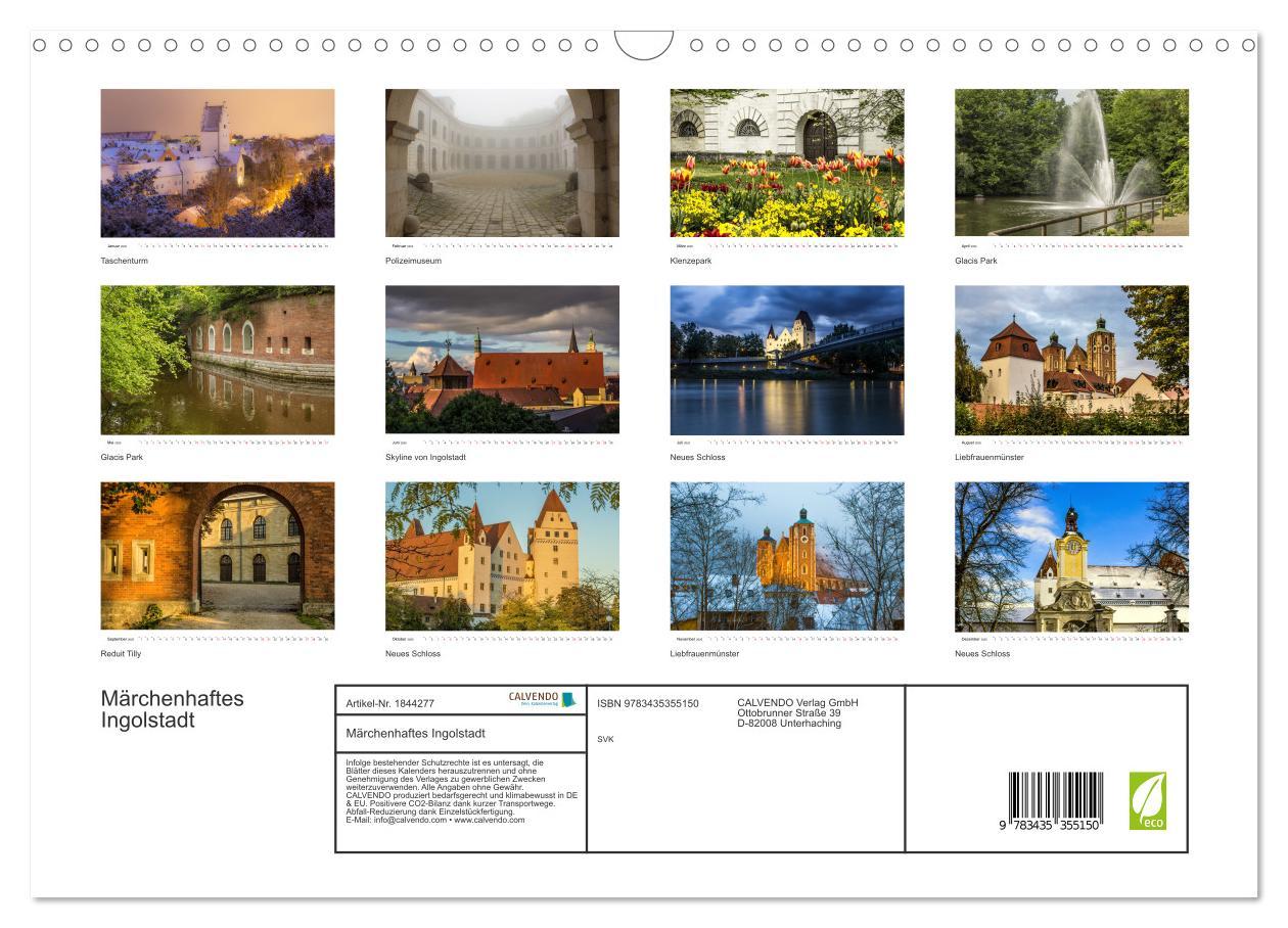 Bild: 9783435355150 | Märchenhaftes Ingolstadt (Wandkalender 2025 DIN A3 quer), CALVENDO...