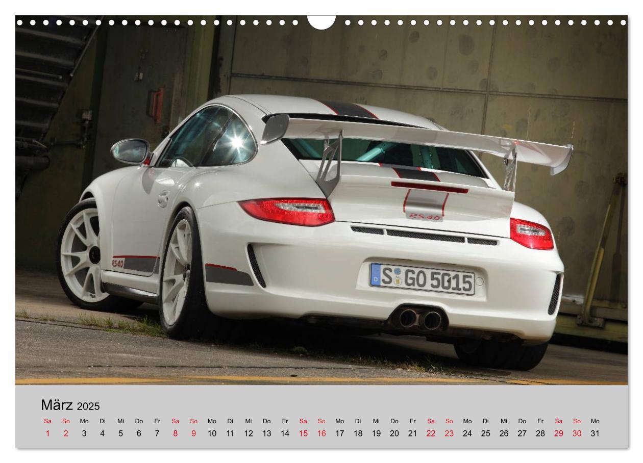 Bild: 9783435706587 | Porsche GT3RS 4,0 (Wandkalender 2025 DIN A3 quer), CALVENDO...