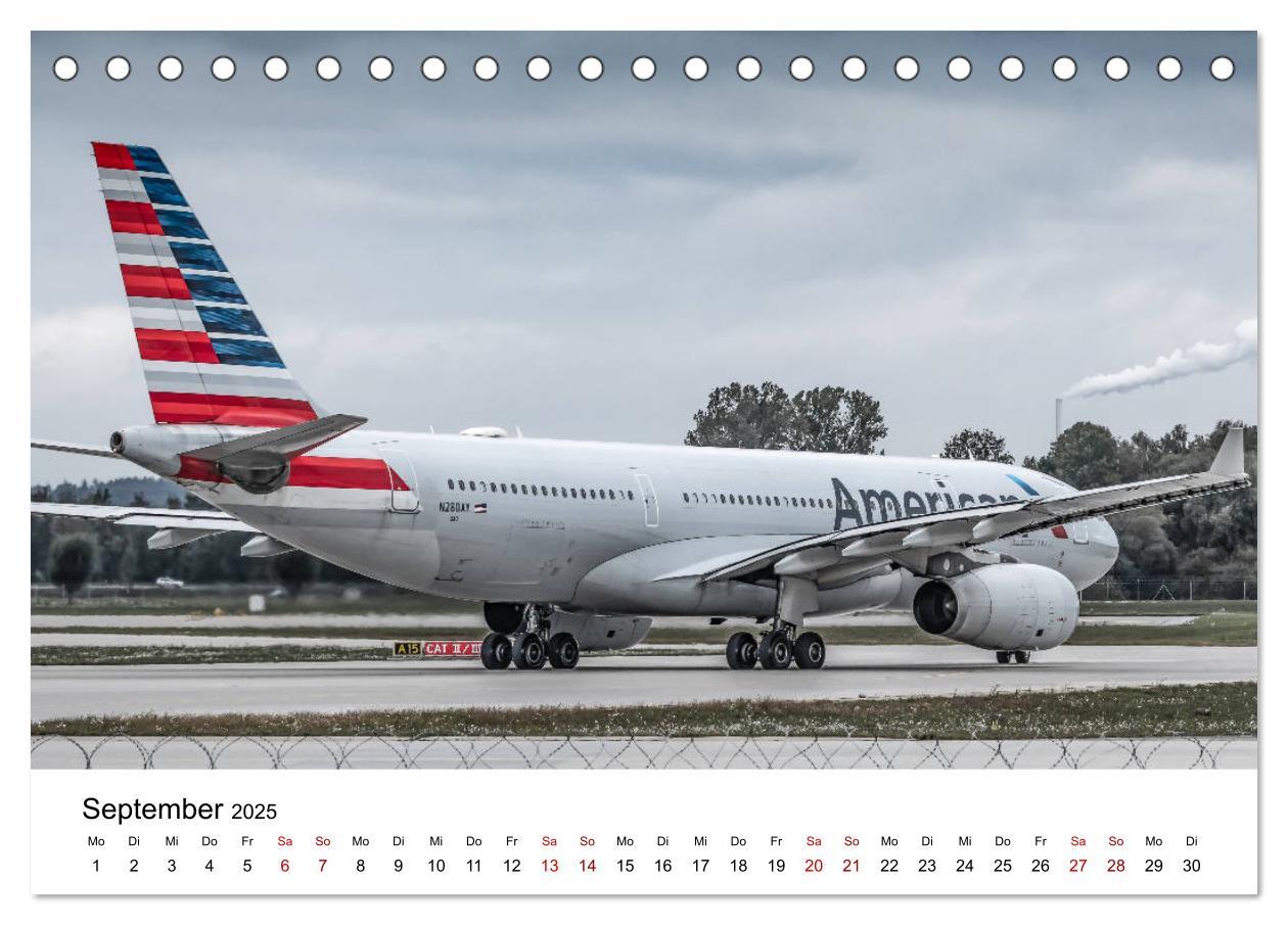 Bild: 9783435173211 | Planespotting am Flughafen München (Tischkalender 2025 DIN A5...