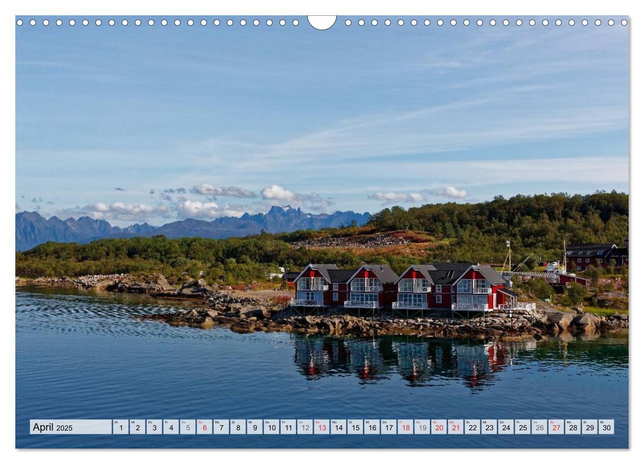 Bild: 9783435617791 | Hurtigruten - Faszination Natur (Wandkalender 2025 DIN A3 quer),...