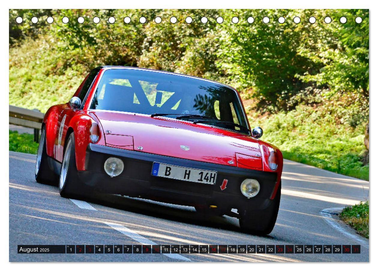 Bild: 9783435334759 | Porsche Oldtimer - EGGBERG KLASSIK - Der Berg ruft (Tischkalender...