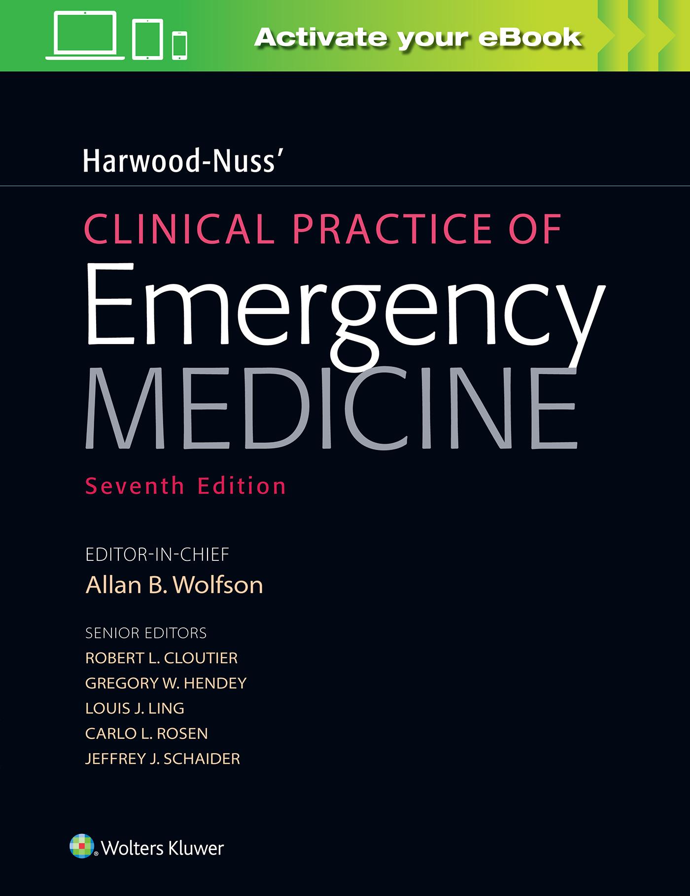 Cover: 9781975111595 | Harwood-Nuss' Clinical Practice of Emergency Medicine | Allan Wolfson