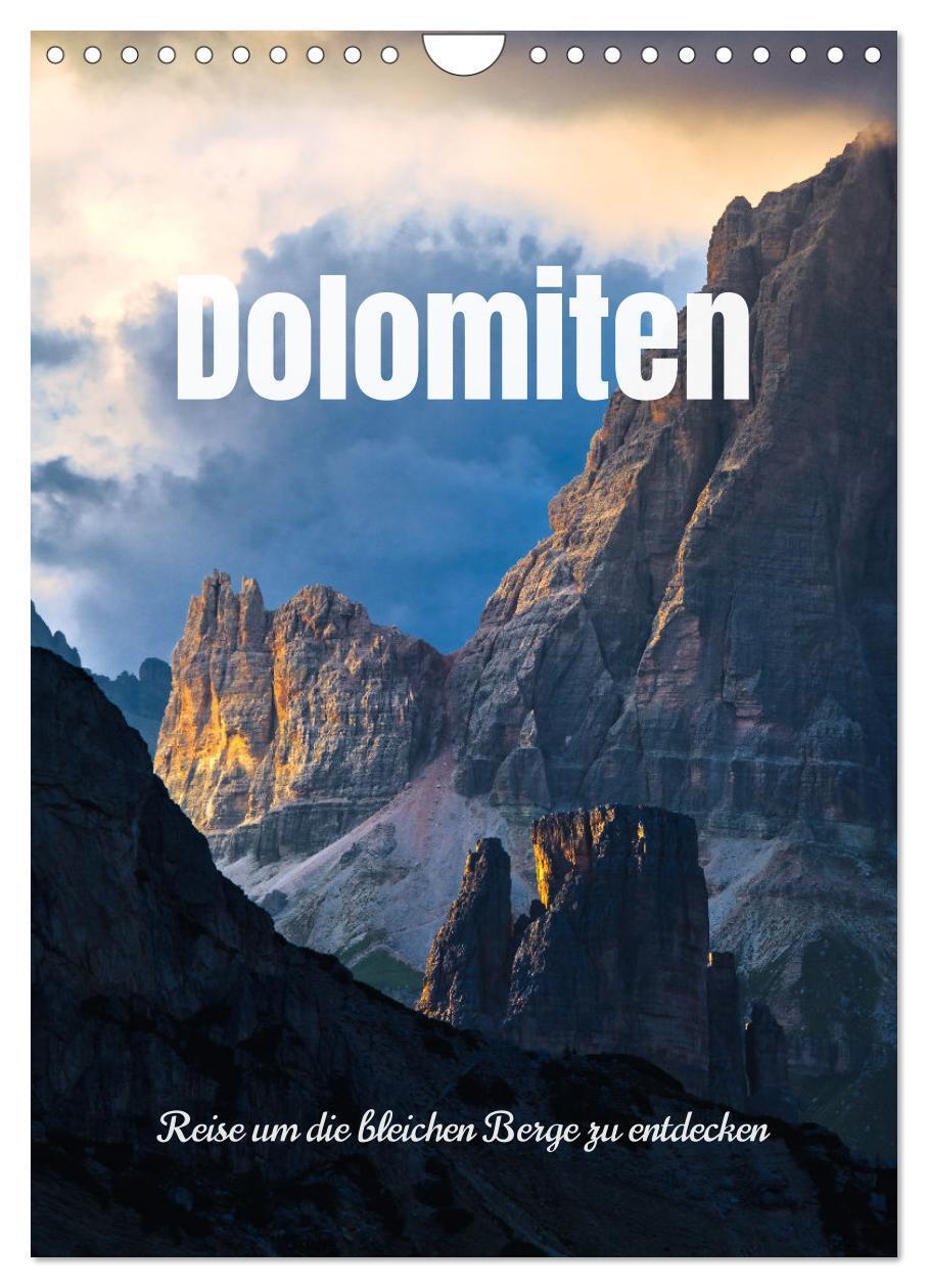 Cover: 9783435920136 | Dolomiten - Reise um die bleichen Berge zu entdecken (Wandkalender...