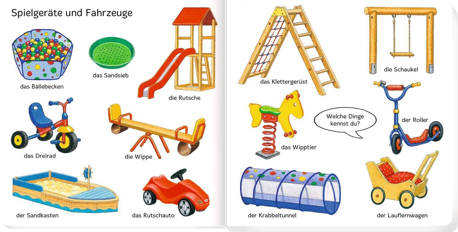 Bild: 9783649645504 | 100 erste Wörter! | Kindergarten | Sybille Brauer | Buch | 16 S.