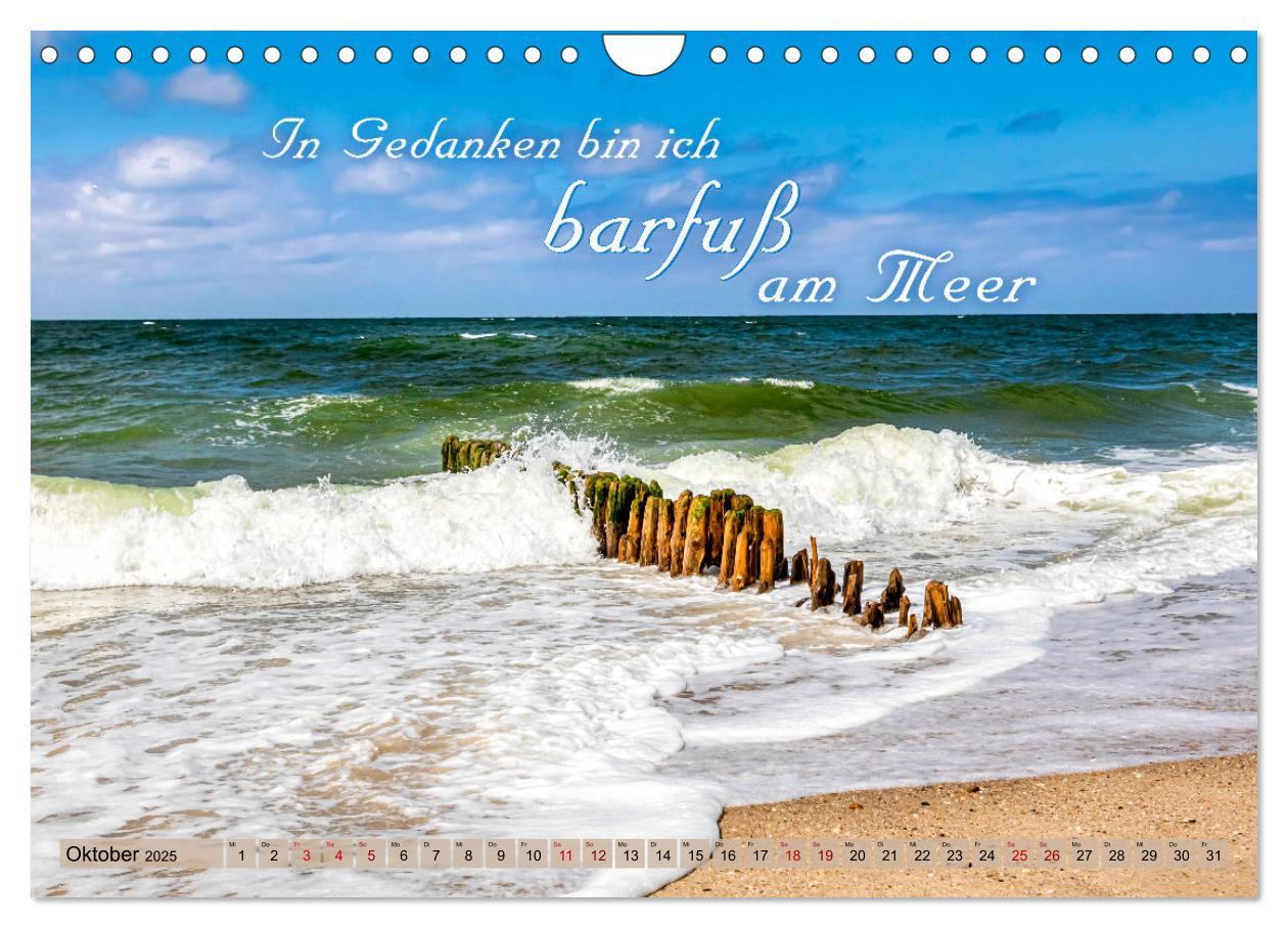 Bild: 9783435053711 | Sehnsucht zum Meer (Wandkalender 2025 DIN A4 quer), CALVENDO...