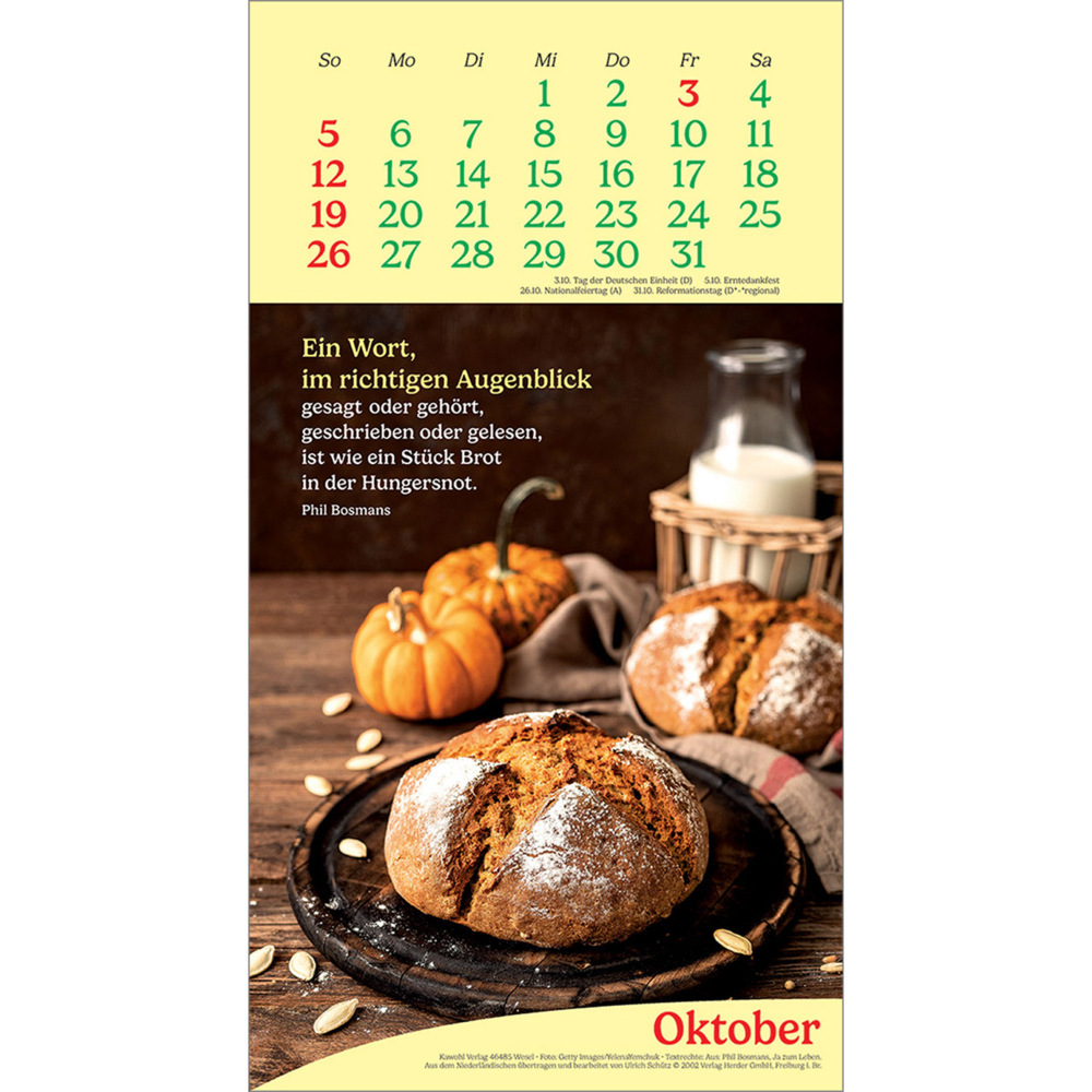 Bild: 9783754857052 | Vitamine fürs Herz 2025 | Phil-Bosmans-Kalender | Phil Bosmans | 14 S.