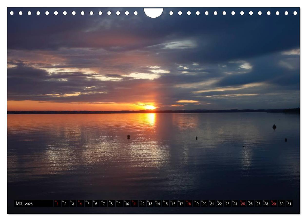 Bild: 9783435460601 | Am schönen Chiemsee (Wandkalender 2025 DIN A4 quer), CALVENDO...