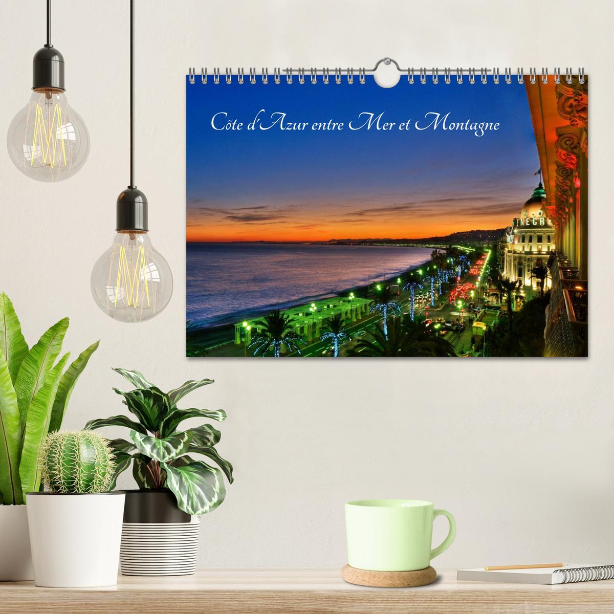 Bild: 9781325953912 | Côte d'Azur entre Mer et Montagne (Calendrier mural 2025 DIN A4...