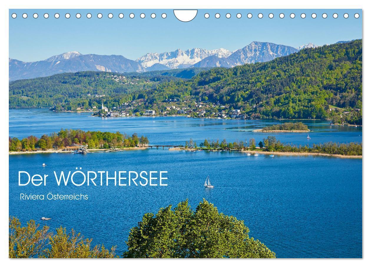 Cover: 9783383819438 | Der Wörthersee - Österreichs Riviera (Wandkalender 2025 DIN A4...