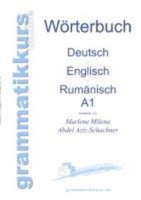 Cover: 9783732230327 | Wörterbuch Deutsch - Englisch - Rumänisch A1 | Schachner | Taschenbuch