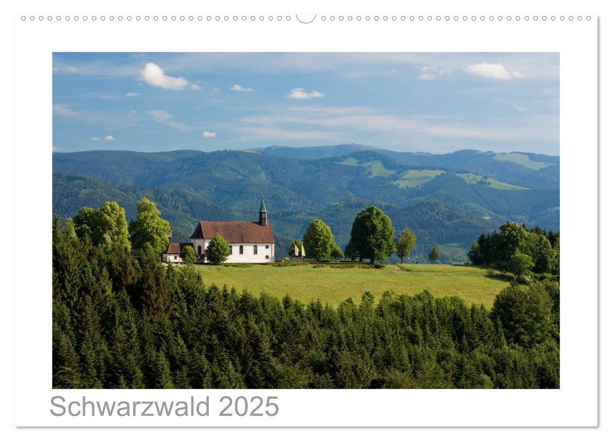 Cover: 9783435817375 | Schwarzwald 2025 (Wandkalender 2025 DIN A2 quer), CALVENDO...