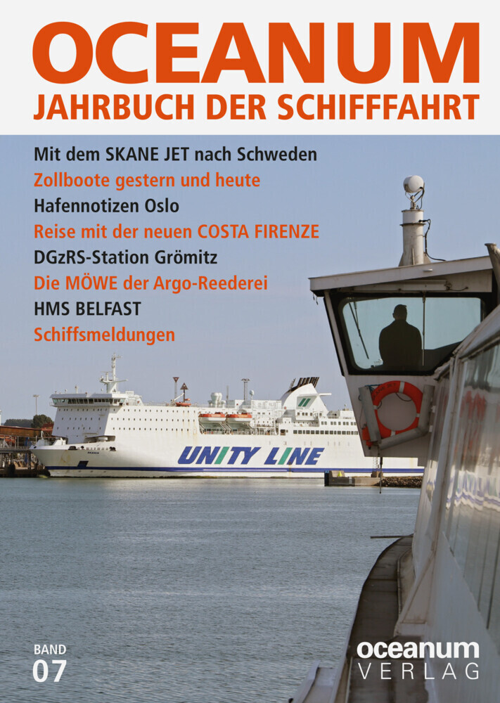 Cover: 9783869275079 | OCEANUM. Das Jahrbuch der Schifffahrt | Ausgabe 7 | Tobias Gerken