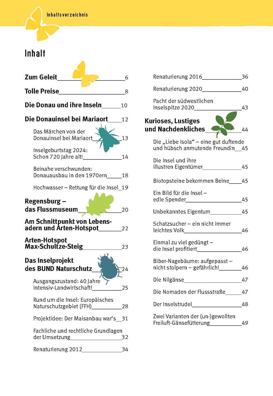 Bild: 9783892515494 | Das Märchen von der Donauinsel bei Mariaort | Bund Naturschutz | Buch