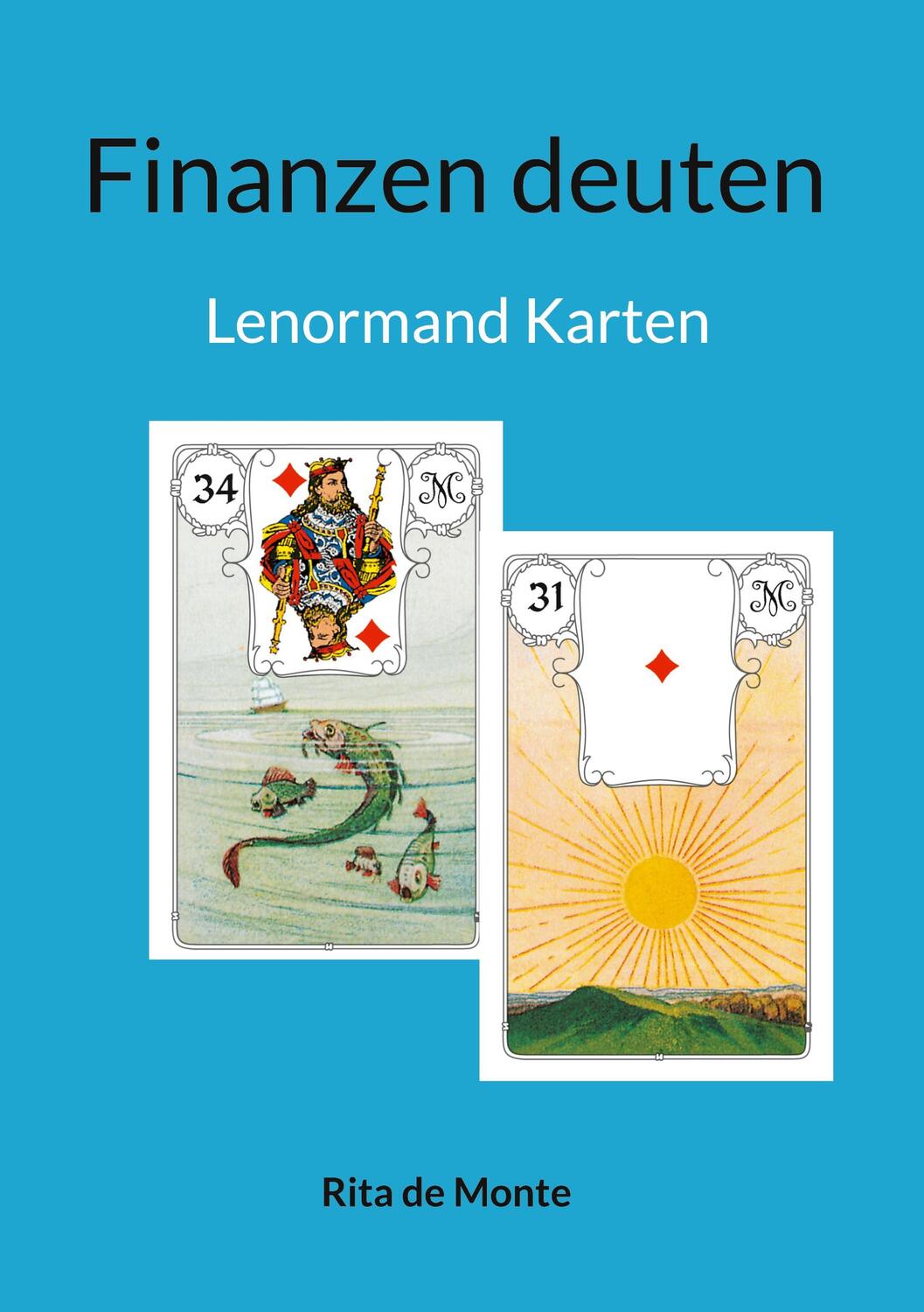 Cover: 9783756885145 | Finanzen deuten | Lenormand Karten | Rita de Monte | Taschenbuch