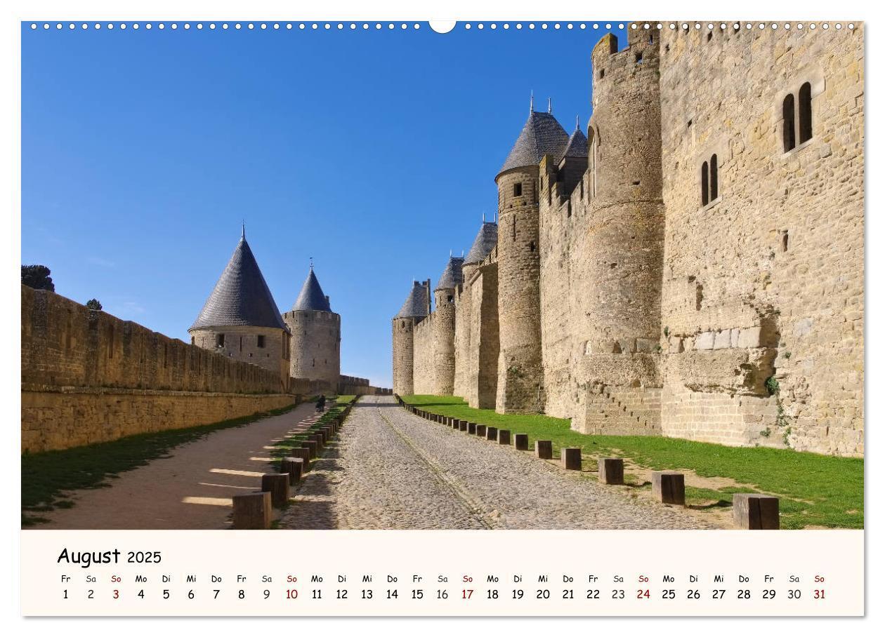 Bild: 9783435455249 | Cite von Carcassonne - Zeitreise ins Mittelalter (Wandkalender 2025...