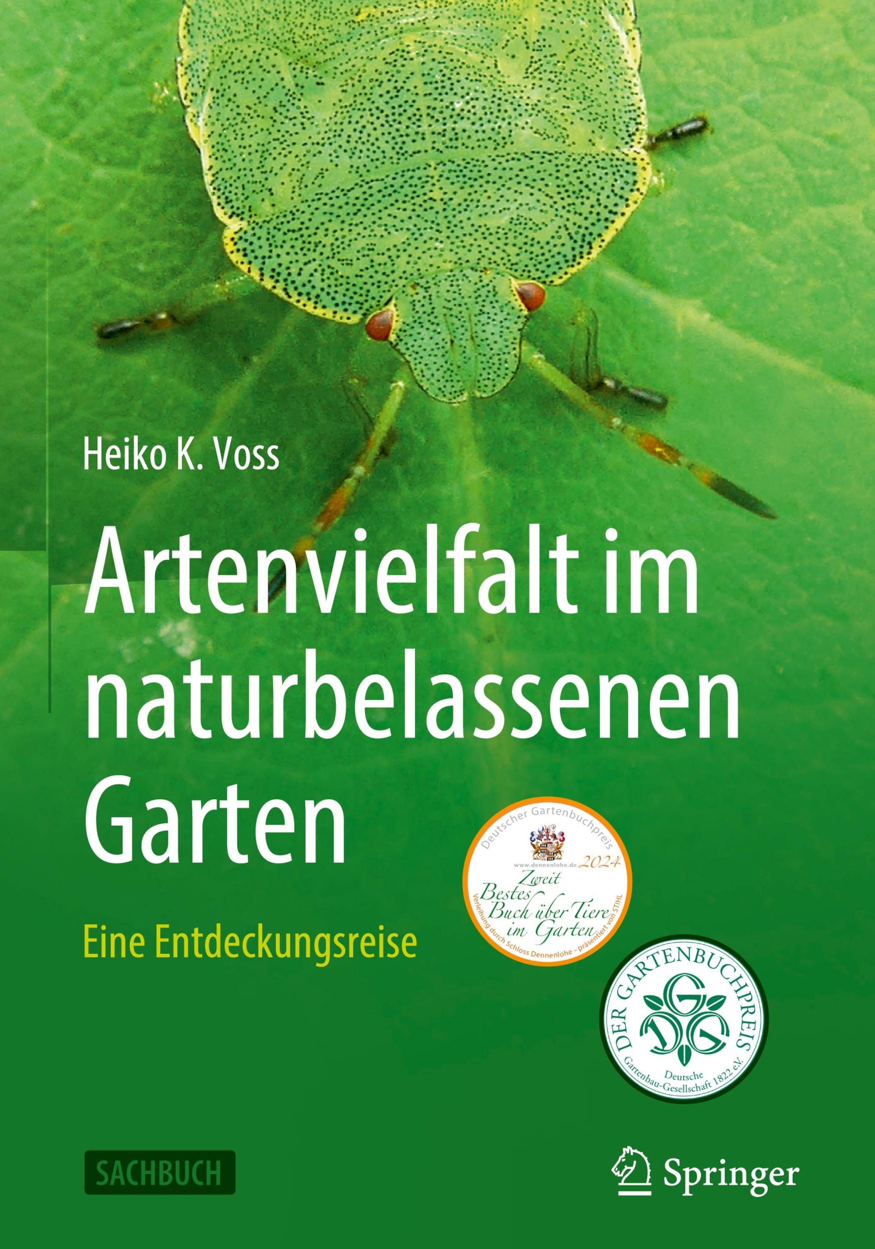 Cover: 9783662696309 | Artenvielfalt im naturbelassenen Garten | Eine Entdeckungsreise | Voss