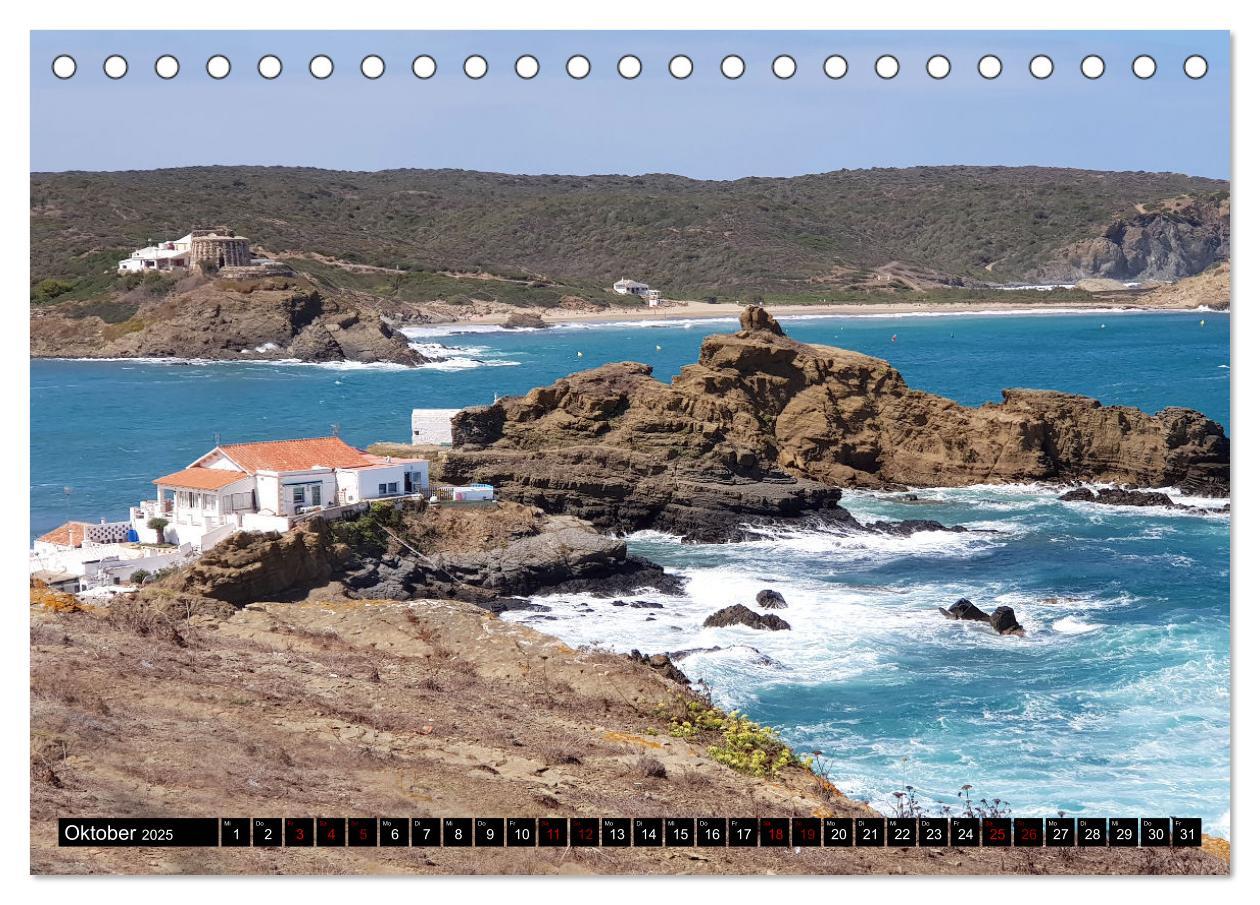 Bild: 9783435047819 | MENORCA Magie einer Insel (Tischkalender 2025 DIN A5 quer),...