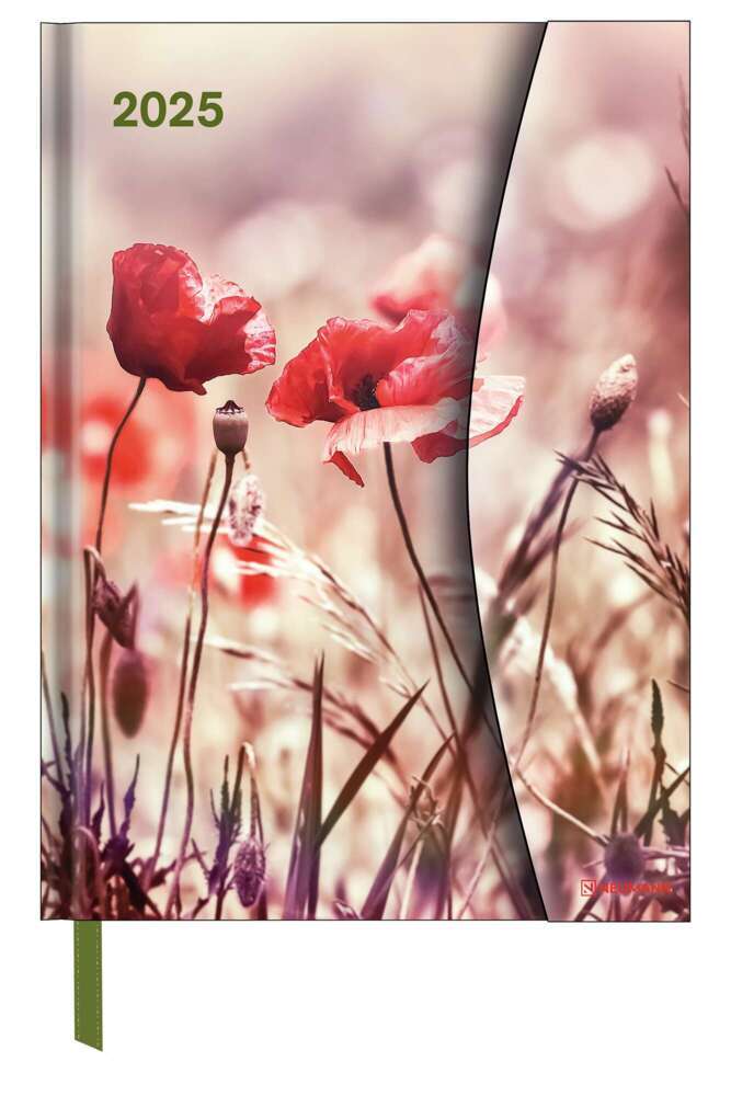 Cover: 4002725994660 | N NEUMANNVERLAGE - Flowers 2025 Diary, 16x22cm, Taschenkalender mit...