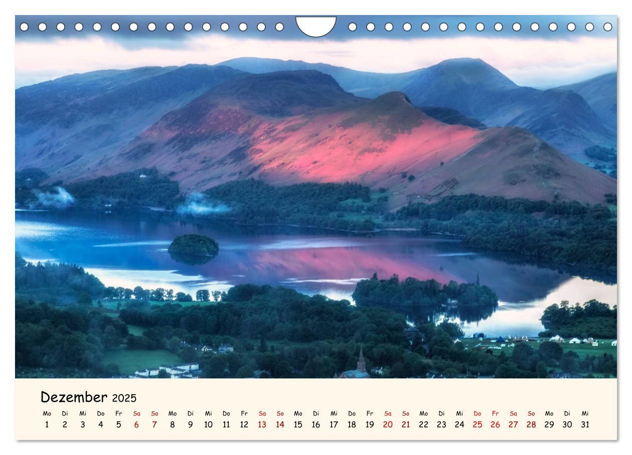 Bild: 9783435459452 | Lake District England (Wandkalender 2025 DIN A4 quer), CALVENDO...