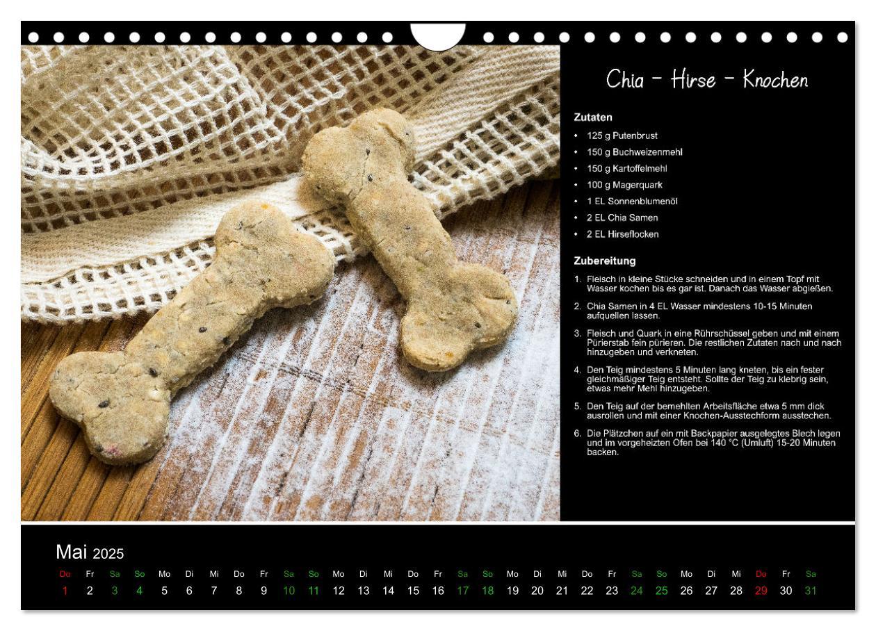 Bild: 9783435087341 | Hundekekse backen - Rezepte fürs ganze Jahr (Wandkalender 2025 DIN...