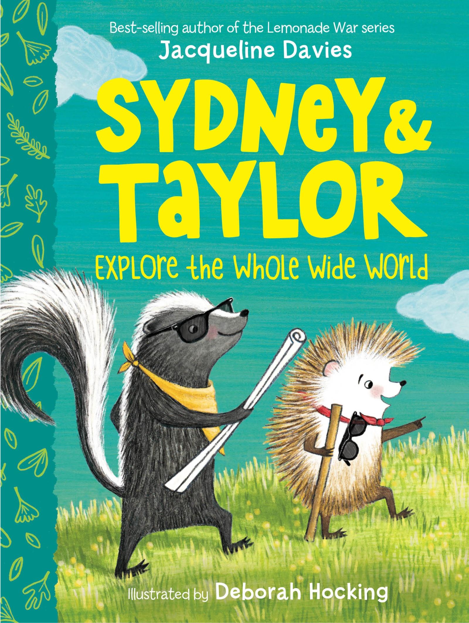 Cover: 9780358106319 | Sydney and Taylor Explore the Whole Wide World | Jacqueline Davies