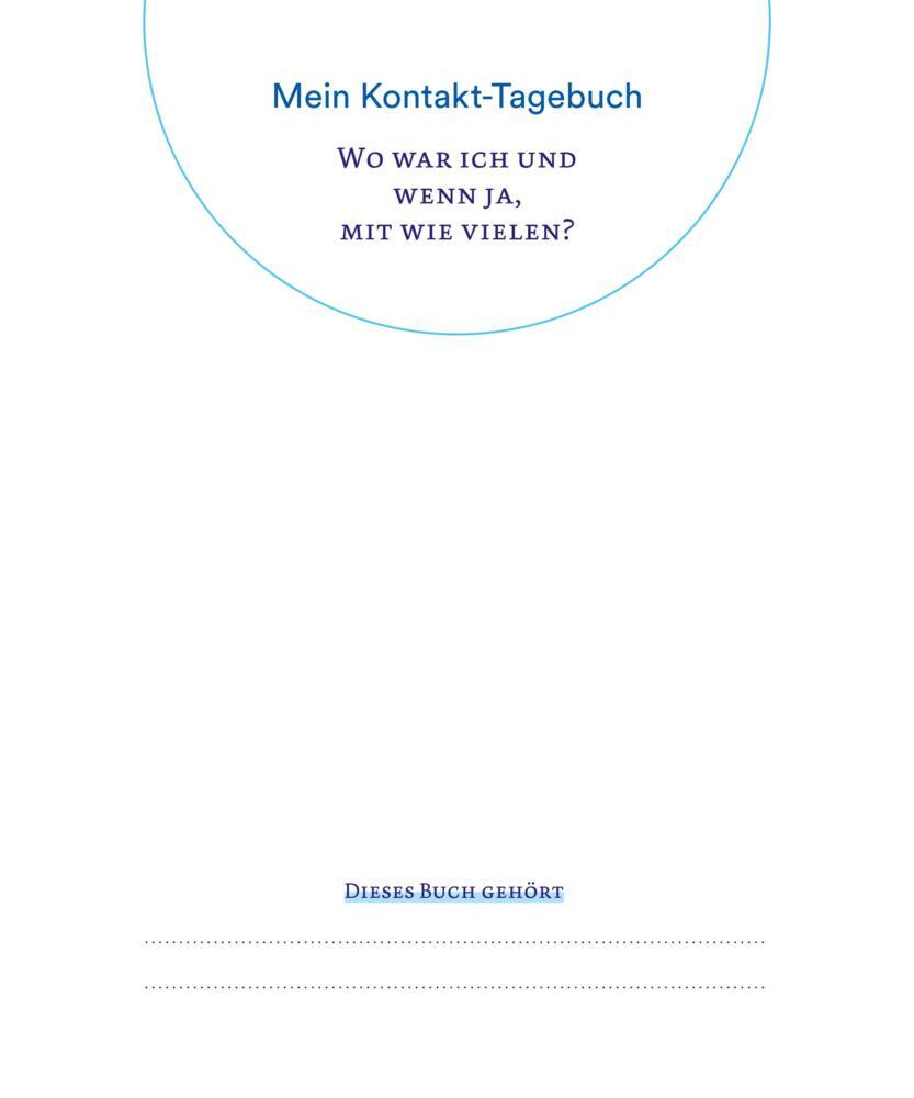 Bild: 9783833879968 | Mein Kontakt-Tagebuch. Wo war ich und wenn ja, mit wie vielen? | Buch