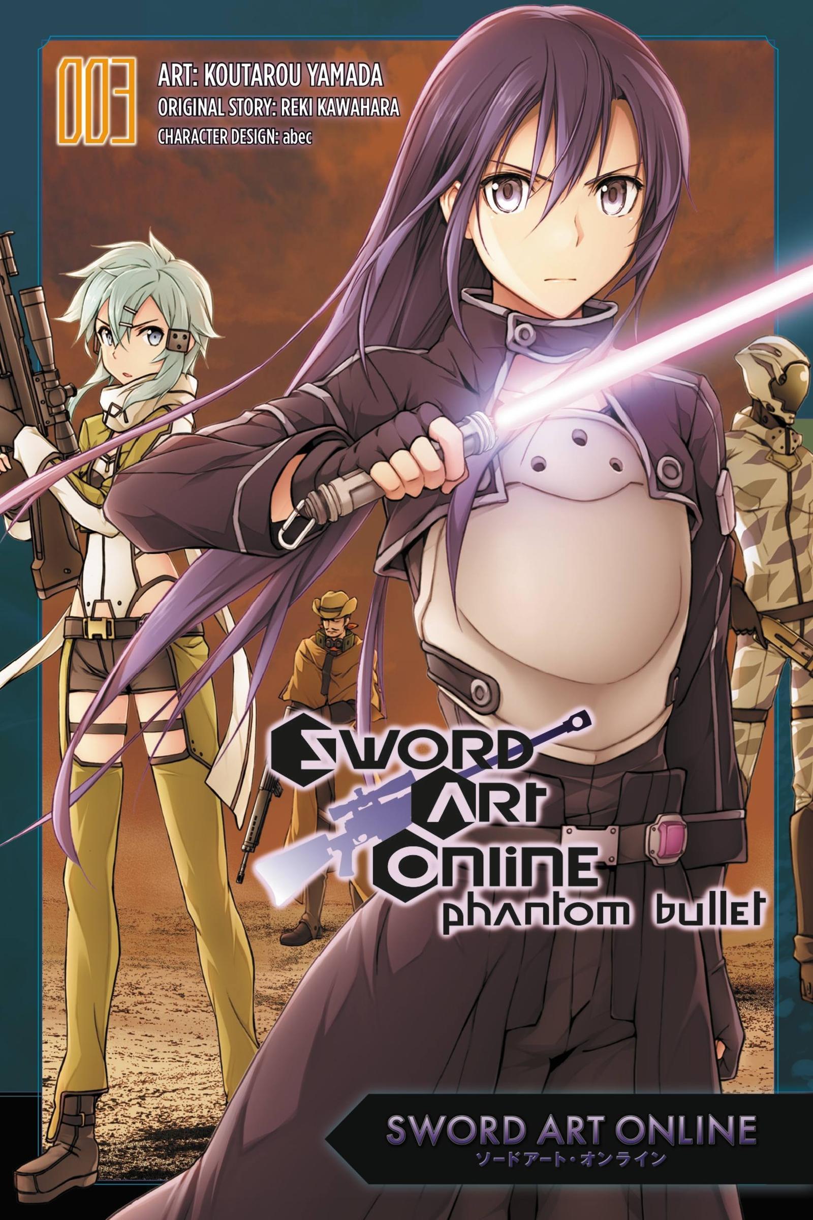 Cover: 9780316439749 | Sword Art Online: Phantom Bullet, Vol. 3 (Manga) | Reki Kawahara