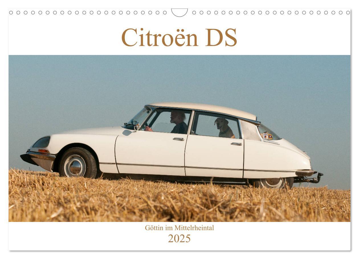 Cover: 9783435193202 | Citroën DS Göttin im Mittelrheintal (Wandkalender 2025 DIN A3...