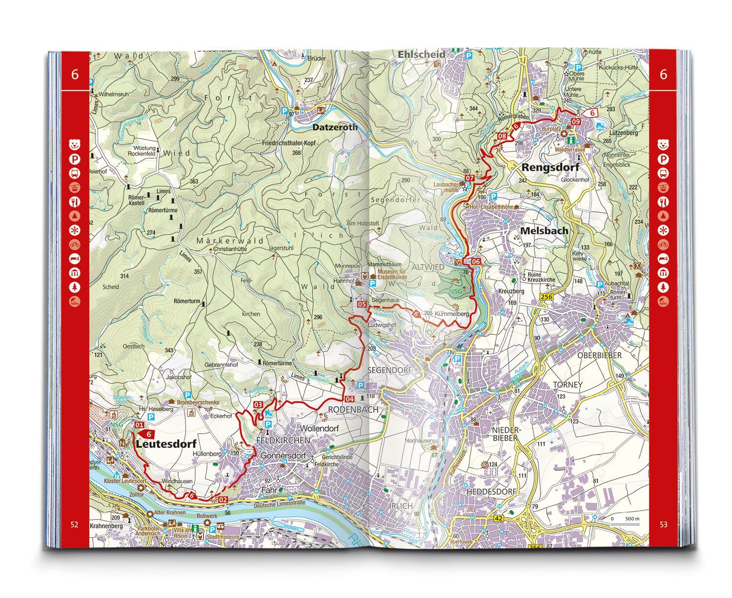 Bild: 9783991542438 | KOMPASS Wanderführer Rheinsteig RheinBurgenWeg, 34 Etappen mit...