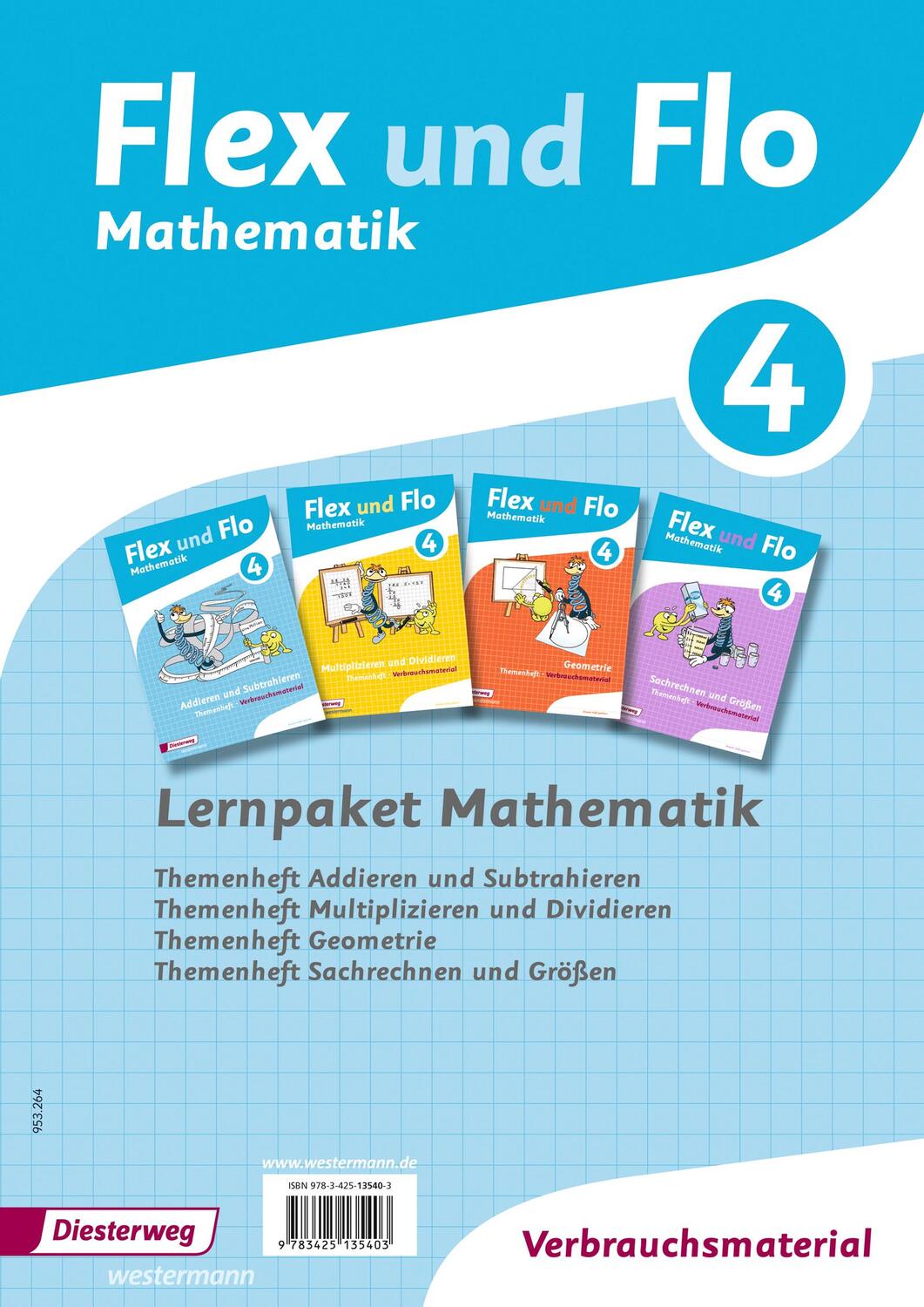 Cover: 9783425135403 | Flex und Flo 4. Paket 4: Themenhefte als Verbrauchsmaterial | Deutsch