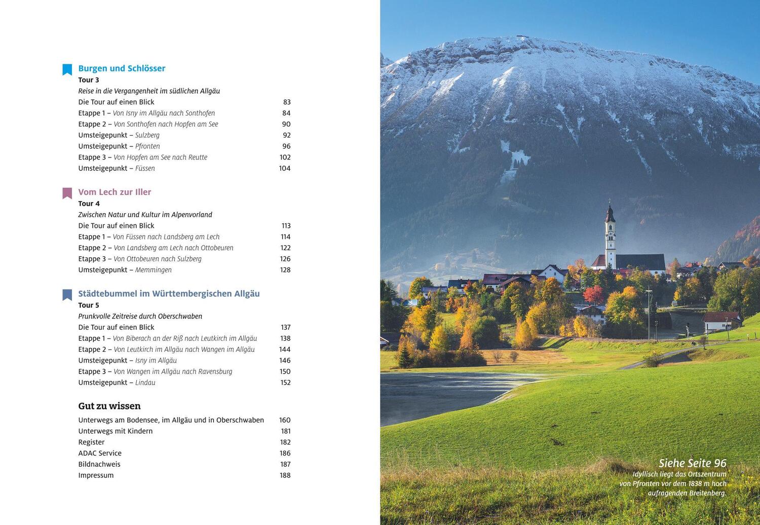 Bild: 9783986451134 | ADAC Roadtrips - Bodensee, Allgäu und Oberschwaben | Taschenbuch