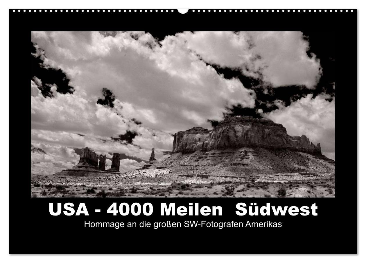 Cover: 9783435575374 | USA - 4000 Meilen Südwest Hommage an die großen SW-Fotografen...